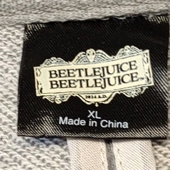 Women's Target Exclusive Beetlejuice Astrid Graphic Blazer - Heather Gray XL NWT - Picture 4 of 10